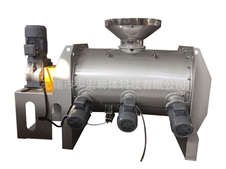 犁刀混合機(jī)配水冷夾套、噴液裝置